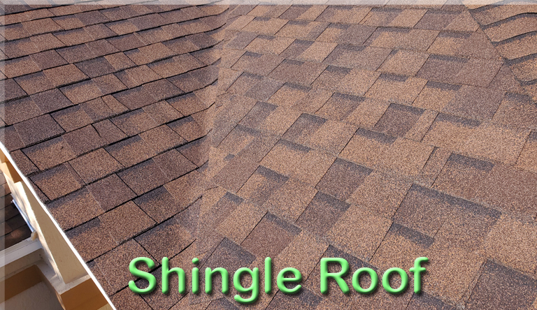 Completed residential roof project